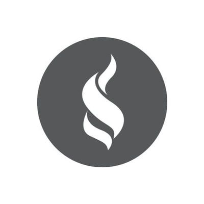 Odyssey symbol, white fire enclosed in a grey circle